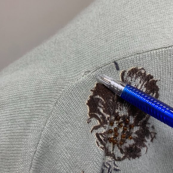 Raw7 Cashmere Coat "Guitar" - Green - Picture 7 of 11